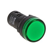 Лампа AD16-22HS LED матрица 22мм зеленый