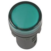 Лампа AD16DS LED матрица d16мм зеленый 230В AC