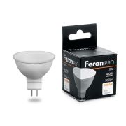 Лампа светодиодная LED 8вт 230в GU5.3 белый .PRO