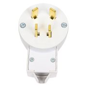 BLANCA скрытой установки вилка силовая 3р+n 32а, 400в, белый