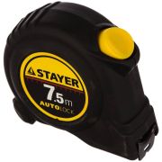 Рулетка STAYER АutoLock 7,5м / 25мм