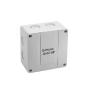 Коробка распределительная 110*110*67 мм IP 66, серая, в комплекте с клеммным рядом 5х6 кв.мм, 41А 