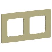 FLITE CLASSIC Рамка 2-местная РУ-2-К-ФлО оливковый IEK