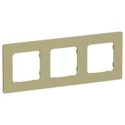 FLITE CLASSIC Рамка 3-местная РУ-3-К-ФлО оливковый IEK