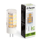 Лампа светодиодная LED 5вт 230в G4 белый капсульная