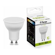 Лампа светодиодная LED 9вт 230в GU10 белый