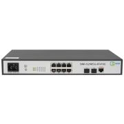 Коммутатор управляемый L2 8 портов RJ45/SFP 10 100 1000 Мб/с PoE 124 Вт