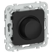 FLITE Светорегулятор проходной TRIAC 550Вт СС26-5-12-ФлЧ черный IEK
