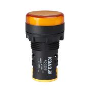 Лампа AD22DS(LED) матрица D22мм желтый 230В