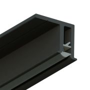Багет потолочный ПВХ Йошка черный 2,0 м