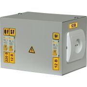 Ящик с понижающим трансформатором ЯТП-230/24/0.25 IP30 с автоматами УХЛ4
