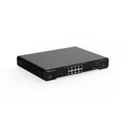 Коммутатор управляемый L2 10 портов RJ45/SFP 10 100 1000 Мб/с PoE 125Вт