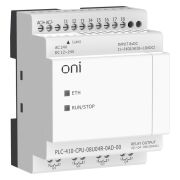 Модуль ПЛК 410 ЦПУ 4 DI 4 UI (0-10 В/DI) 4 RO 12В-24В DC или 24В AC с Ethernet портом без экрана