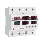 Реле напряжения и тока с дисплеем MRVA 63A