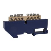 Шина нулевая с изолятором OptiKit BB-D-N-DIN-8-6х9-синий