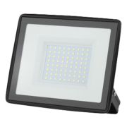 Прожектор светодиодный ДО-100 Вт 6500К 8000 Лм IP65 черный 100w холодный 200-240В LPR-023-0-65K-100