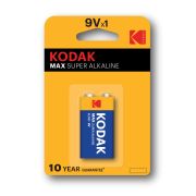 Батарейка 6LR61-1BL MAX SUPER Alkaline [K9V-1] (10/200/6000)