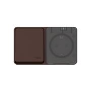 AtlasDesign PROFI IP54 О/У БЛОК: РОЗ. з/к со шт. 16А, ВЫКЛ.1-клав.10А, КОРИЧНЕВЫЙ