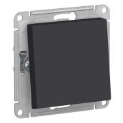 ATLASDESIGN AQUA 1-клавишный ПЕРЕКЛЮЧАТЕЛЬ IP44, сх.6, 10АХ, механизм, КАРБОН