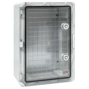 Бокс пластиковый с монтажной платой прозр. дверь 350х250х150 мм IP65 PROxima