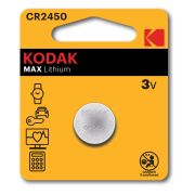 Батарейка Kodak CR2450-BL1 MAX Lithium (60/240/36000)