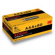 Батарейка LR03-60 (4S) colour box XTRALIFE Alkaline [K3A-60] (60/1200/38400)