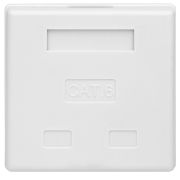 Компьютерная розетка 8P8C (RJ-45), UTP, Cat.6, 2 порта