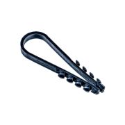 Дюбель-хомут для круглого кабеля черный 19-25 Jazzway (100 шт/уп)