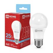 Лампа светодиодная LED-A60-VC 25Вт 230В Е27 6500К 2380Лм IN HOME