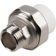 Муфта разъемная 32x1 1/4' НР полипропиленовая PPR американка, белая