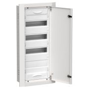 TITAN 5 Корпус металлический ЩРв-48 (1х48) 755х365х130мм IP31 белый (одна дверь)