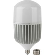 Лампа светодиодная LED 100 Вт 8000Лм 6500К T160 холодный E27/E40 (переходник) 170-265В LED POWER T160-100W-6500-E27/E40
