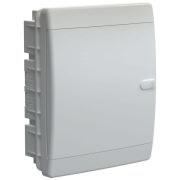 Корпус пластиковый встраиваемый на 18 модулей ЩРВ-П-18 IP41 UNION Compact белая дверь
