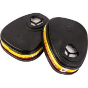Фильтр противогазовый Jeta Safety для защиты от органических и кислых газов класса A1Е1, (в упаковке 2 шт.)