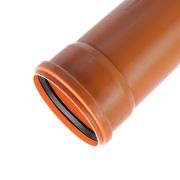 Труба канализационная 160x2000 мм KGEM SN4 ПВХ наружная