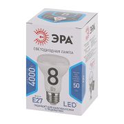 Лампа светодиодная LED 8 Вт 640Лм 4000К рефлектор нейтральный E27 170-265В LED R63-8W-840-E27 Standart