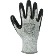 Перчатки трикотажные антипорезные из материала HPPE с частичным покрытием из нитрила ArmProtect PL100 р.9