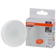 Лампа светодиодная LED 8 Вт GX53 6500К 640Лм таблетка 220 В (замена 60Вт) OSRAM