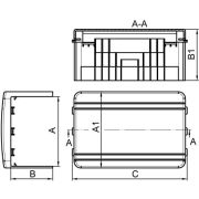 Угол плоский Т-образный 80x40 NTAN IN-Liner
