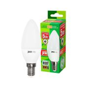 Лампа светодиодная LED 5Вт E14 400Лм теплый матовая свеча 230V/50Hz ECO