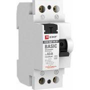 Устройство защитного отключения УЗО ВД-40 2P 63А/30мА электронный Basic