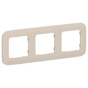 FLITE ARTISTIC Рамка 3-местная РУ-3-А-ФлЛ льняной IEK