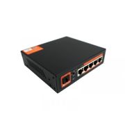 Коммутатор управляемый L2 с обл. упр. 4х1Гбит/с (RJ45 с PoE+) 1х1Гбит/с (RJ45) Uplink 1х1Гбит/с SFP Uplink 52Вт