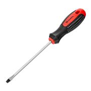 Отвертка Fusion, SL4,0х100 мм, CrV, 3к рукоятка  anti slip