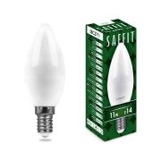 Лампа светодиодная LED 11вт E14 дневной матовая свеча