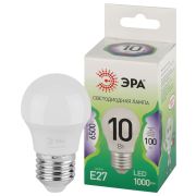 Лампа светодиодная LED 10 Вт 1000Лм 6500К шар холодный E27 220-240В LED P45-10W-865-E27 Green Line
