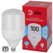 Лампа светодиодная LED 100 Вт 9800Лм 4000К T140 нейтральный E27/E40 (переходник) 170-265В LED POWER T140-100W-4000-E27/E40 Red Line