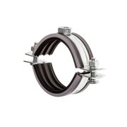 Хомут вентиляционный MAYER 200 - с резиновым профилем, М8. боковой винт 6x30