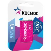 Аккумулятор 200мАч 6F22 NiMh 1Bl
