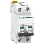 Выключатель автоматический двухполюсный 25А С iC60N 6кА